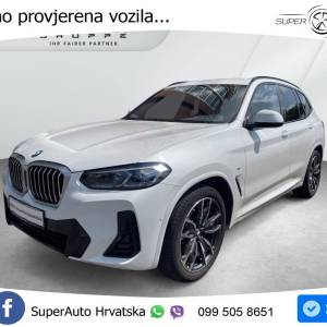 BMW X3 xDrive 20d Aut. M Sport 190 KS, KAM+GR SJED+HEAD+ASIST