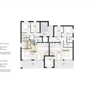 DIKLOVAC - Luksuzan trosoban penthouse, garaža - 155m2