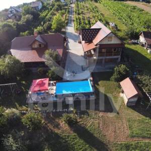 DVIJE HRASTOVE KUĆE, BAZEN, VINOGRAD I VOĆNJAK
