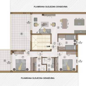 ELEGANTAN 3-SOBNI PENTHOUSE NA VRHUNSKOJ POZICIJI