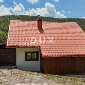 GORSKI KOTAR, BEGOVO RAZDOLJE - Samostojeća vikendica za odmor u netaknutoj prirodi