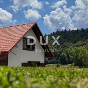 GORSKI KOTAR, BEGOVO RAZDOLJE - Samostojeća vikendica za odmor u netaknutoj prirodi
