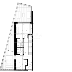 GRAD KRK - stan u novoizgrađenoj urbanoj vili sa 120m2 terase 