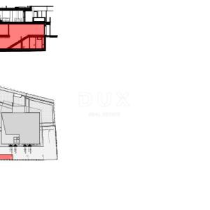 GRAD KRK - stan u novoizgrađenoj urbanoj vili sa 120m2 terase 
