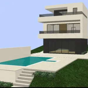 građevinsko zemljište 1.200 m² s pravomoćnom dozvolom - investicijski