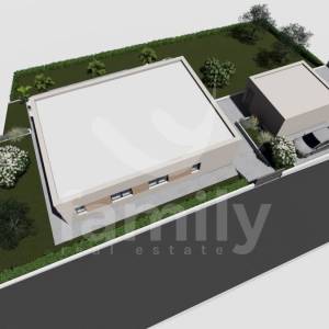 GRAĐEVINSKO ZEMLJIŠTE SA IDEJNIM PROJEKTOM U MIRNOM NASELJU