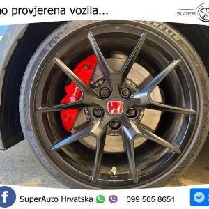 Honda Civic Type R 2.0 329 KS, ACC+LED+KAM+VIRT+ASIST
