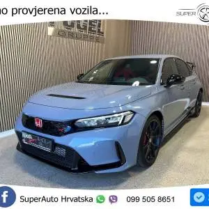 Honda Civic Type R 2.0 329 KS, ACC+LED+KAM+VIRT+ASIST