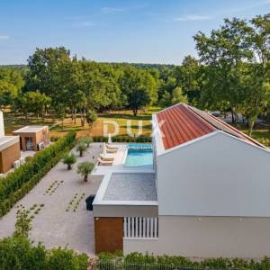 ISTRA, LABIN - Moderna novogradnja na prostranoj okućnici