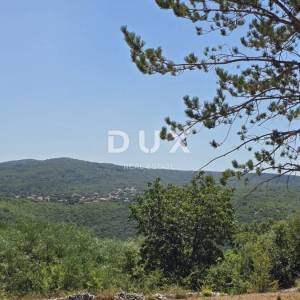 ISTRA, LABIN - Veliko građevinsko zemljište s otvorenim pogledom