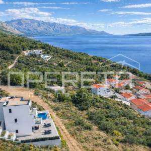 Izolirana vila s vrhunskim panoramskim pogledom na more, Omiš