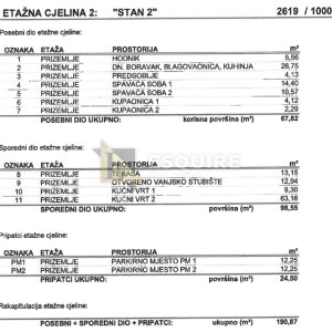 KOŽINO - Dvosoban apartman S2 s vrtom, potpuno opremljeno i namješteno - 87m2