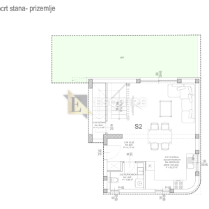 KOŽINO - Luksuzni dvoetažni stan S2 s vrtom, 2sb - 95m2