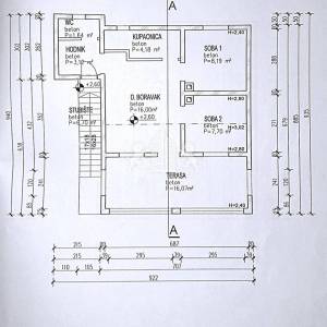 Kuća s 2 apartmana na Viru | 121 m² | 250 m od mora