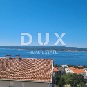 KVARNER, CRIKVENICA - Trosobni apartman u novogradnji s pogledom na more!