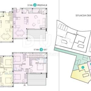 Kvarner, Kraljevica, dvojna vila, 151 m2, novogradnja, bazen