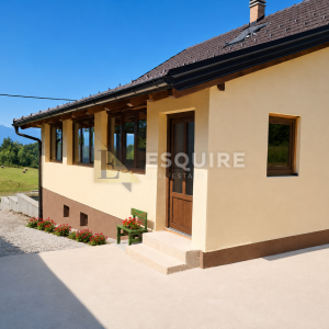 Lovinac, Gornja Ploča - Rustikalna luksuzna kuća u Lici s pogledom na Velebit – privatnost, priroda i potpuni mir!