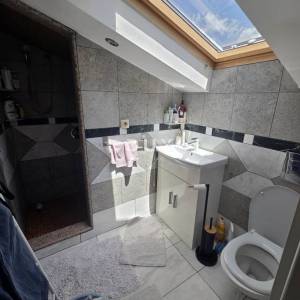 MATULJI, JUŠIĆI- dvoetažni stan 160m2, DB+3S, s pogledom na more + garaža + okoliš