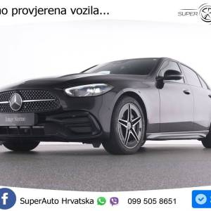 Mercedes C 180 9G-Tr. AMG 170 KS, LED+TEM+ASIST+GR SJED+KAM+VIRT+PDC