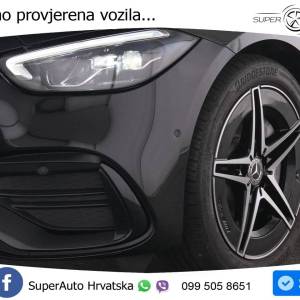 Mercedes C 180 9G-Tr. AMG 170 KS, LED+TEM+ASIST+GR SJED+KAM+VIRT+PDC