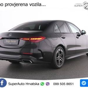 Mercedes C 180 9G-Tr. AMG 170 KS, LED+TEM+ASIST+GR SJED+KAM+VIRT+PDC