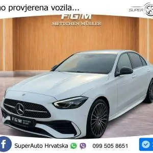 Mercedes C 180 9G-Tr. AMG 170 KS, LED+TEM+GR SJED+KAM+VIRT+PDC