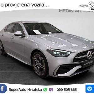 Mercedes C 200 9G-Tr. AMG 204 KS, LED+TEM+ASIST+GR SJED+KAM+VIRT+PDC