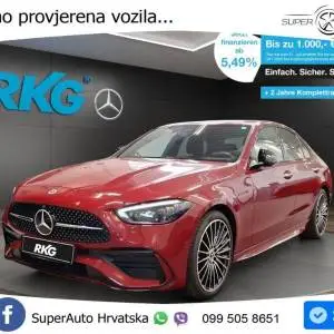Mercedes C 200 Aut. AMG 204 KS, ACC+360+KEY+GR SJED+VIRT+LANE
