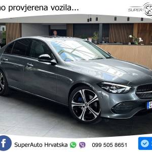 Mercedes C 200 Aut.  Avantgarde 204 KS, PANO+KAM+KEY+GR SJED+VIRT+LANE