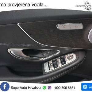 Mercedes C 220d Cabrio Aut. 2xAMG Line 194 KS, LED+KAM+GR SJED+VIRT+ASIST