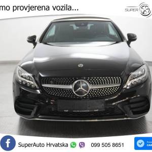 Mercedes C 220d Cabrio Aut. 2xAMG Line 194 KS, LED+KAM+GR SJED+VIRT+ASIST