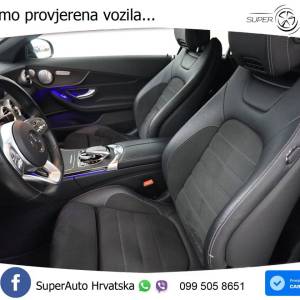Mercedes C 220d Cabrio Aut. 2xAMG Line 194 KS, LED+KAM+GR SJED+VIRT+ASIST