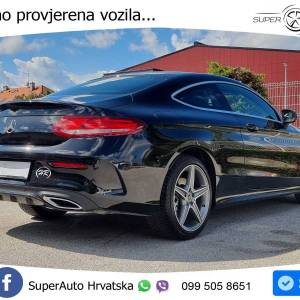 Mercedes C 250d Coupe 4M Aut. AMG 204 KS, REG 11/27 KAM+LED+TEM+NAVI