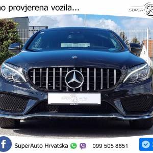 Mercedes C 250d Coupe 4M Aut. AMG 204 KS, REG 11/27 KAM+LED+TEM+NAVI