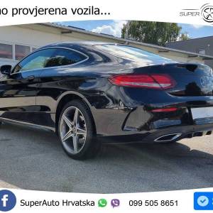 Mercedes C 250d Coupe 4M Aut. AMG 204 KS, REG 11/27 KAM+LED+TEM+NAVI