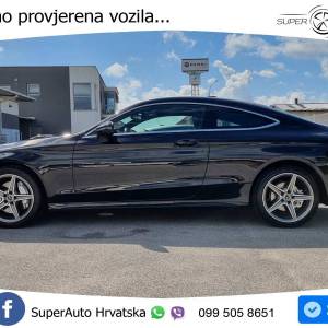 Mercedes C 250d Coupe 4M Aut. AMG 204 KS, REG 11/27 KAM+LED+TEM+NAVI