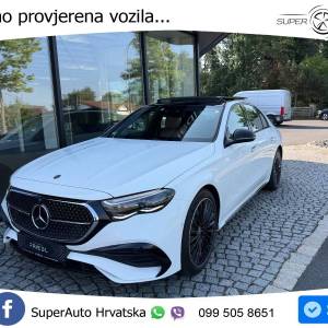 Mercedes E 450d 4M Aut. AMG 367 KS, PANO+360+ACC+GR SJED+HEAD+KEY+LANE