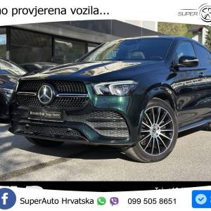 Mercedes GLE 350d Coupe 4M Aut. AMG 272 KS, ZRAČNI+360+GR SJED+PANO+HEAD+VIRT