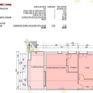 MURTER - JEZERA Luksuzan jednosoban stan (A1) - 53m2