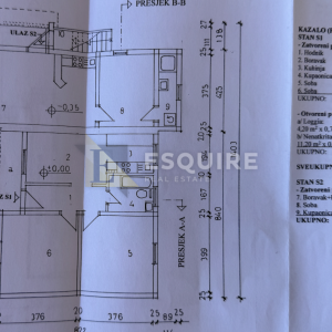 NIN - Apartmanska kuća 1. red do mora - 240m2