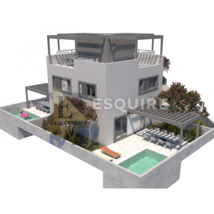 NIN - moderna duplex kuća s bazenom samo 60 m od mora!!!