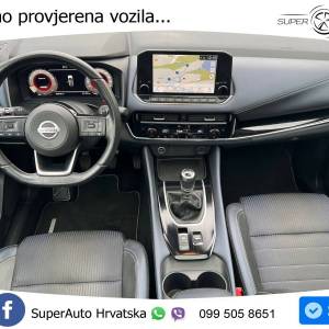 Nissan Qashqai 1.3 DIG-T MHEV N-Connecta 140 KS, PANO+360+ACC+GR SJED+KEY+LANE