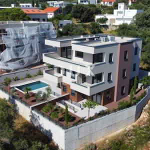 NOVALJA, JAKIŠNICA - Apartman 66m2 na prvom katu s predivnim pogledom na more
