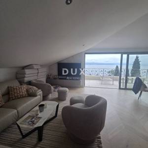 OPATIJA, CENTAR- penthouse 218,82m², DB+3S, s panoramskim pogledom na more 200m od plaže - S9