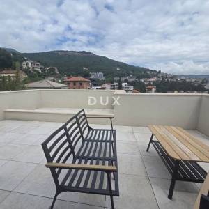 OPATIJA, CENTAR- penthouse 218,82m², DB+3S, s panoramskim pogledom na more 200m od plaže - S9