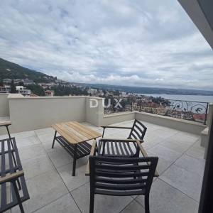 OPATIJA, CENTAR- penthouse 218,82m², DB+3S, s panoramskim pogledom na more 200m od plaže - S9
