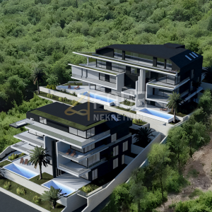 Opatija, građevinsko zemljište s projektom za luksuznu stambenu zgradu