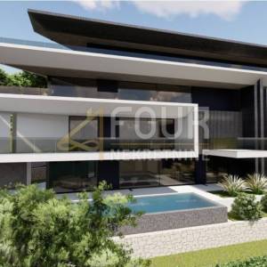 Opatija, građevinsko zemljište s projektom za luksuznu stambenu zgradu