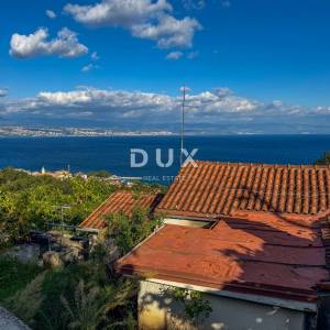 OPATIJA, LOVRAN - Prekrasna starina s panoramskim pogledom i 1800m2 zemljišta