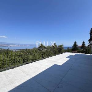 Opatija, Lovran, trosoban stan, 80 m2, dvije terase, pogled na more